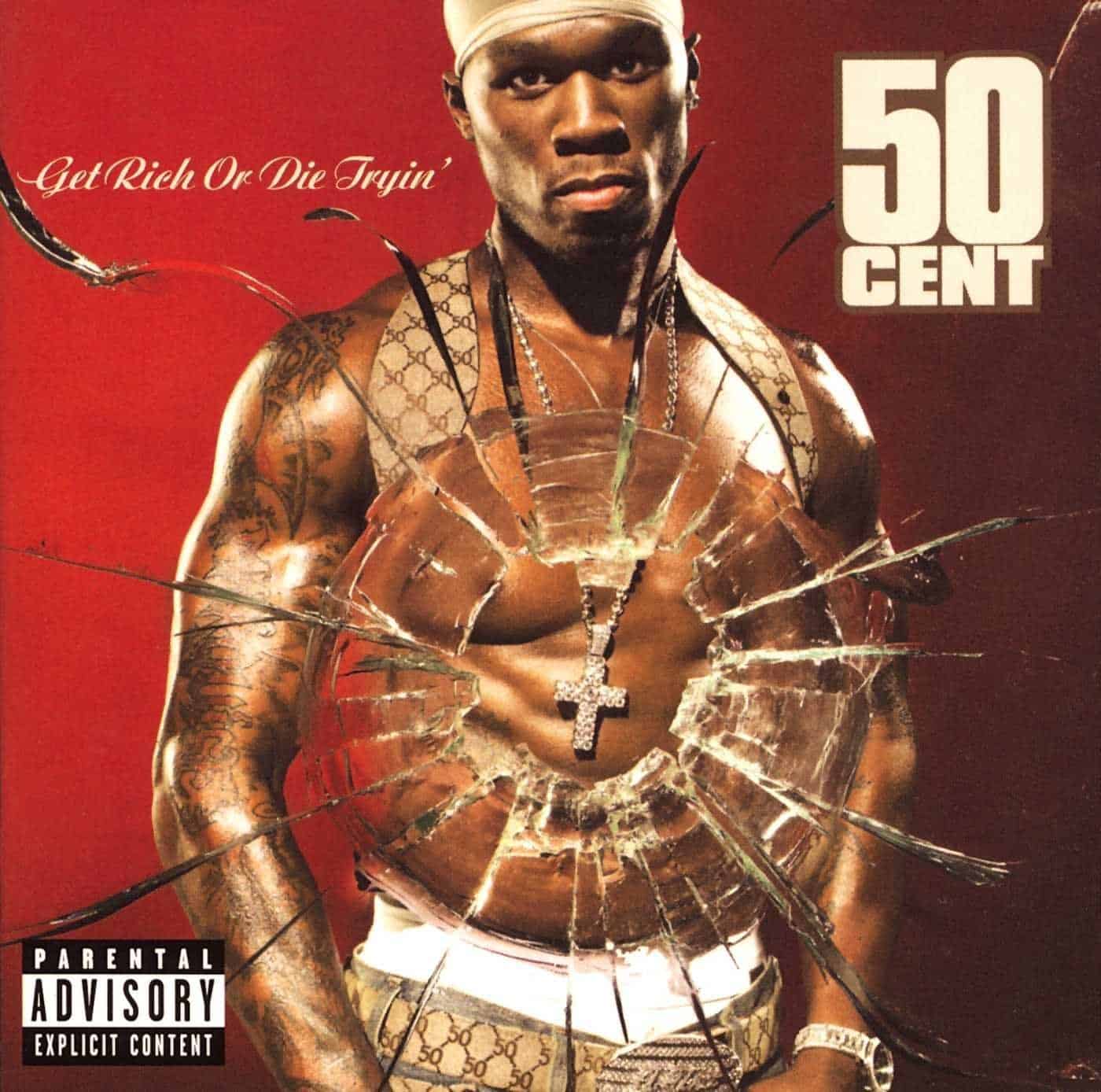 50 Cents Popular Trap Album "Get Rich Or Die Tryin"