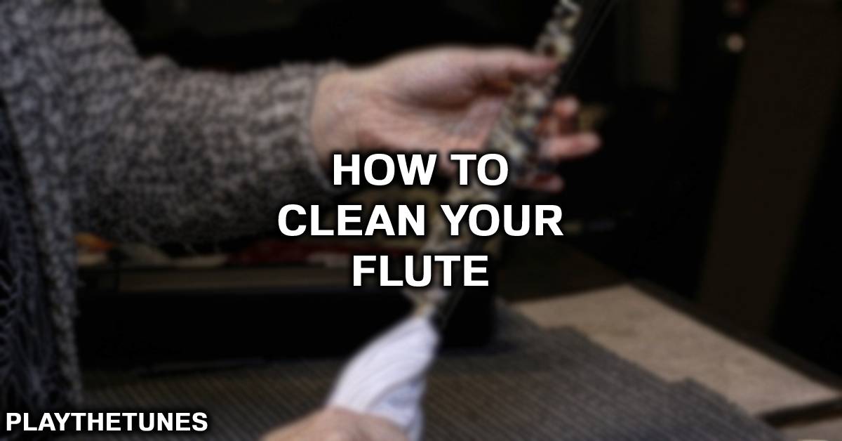 cleaning a flute