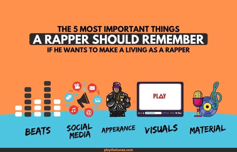 The 5 most important things a rapper should remember if he wants to make a living as a rapper