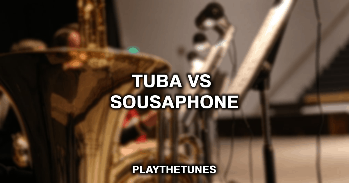 tuba vs sousaphone