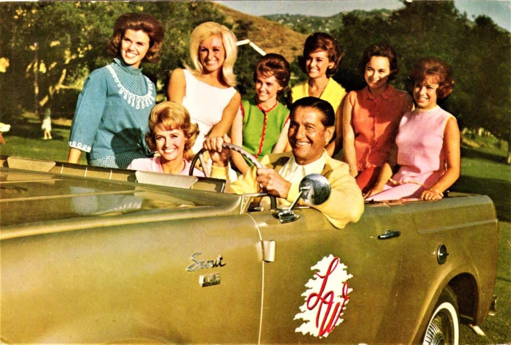 International Scout with Lawrence Welk and friends