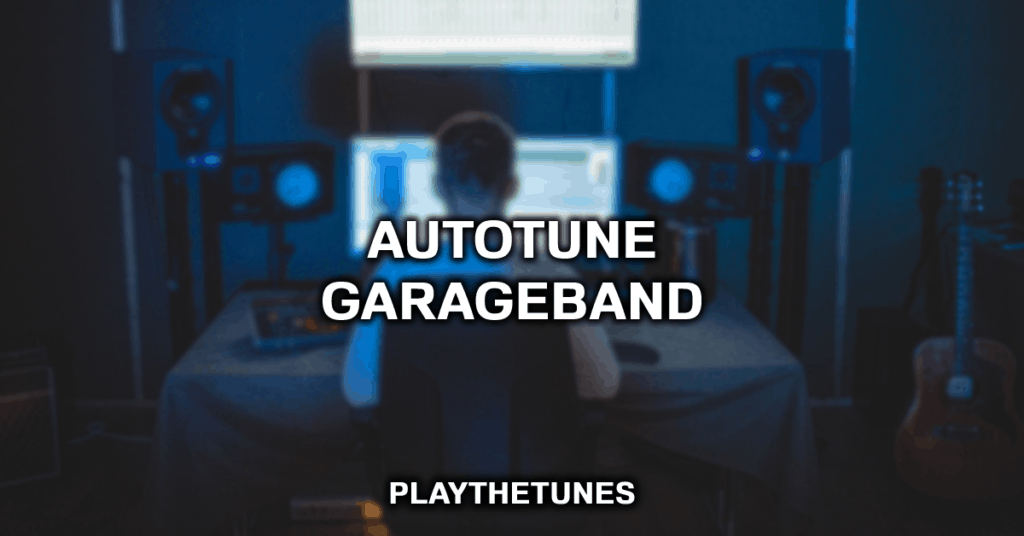 garageband how to change pitch of audio file