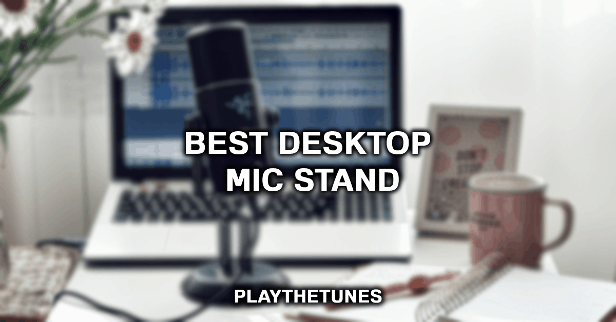 desktop mic stand