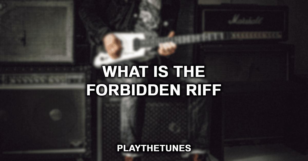 guitar forbidden riff