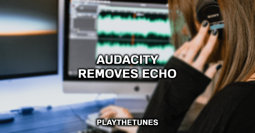 audacity removes echo