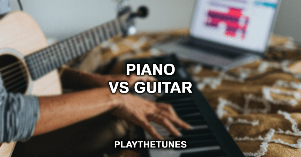 piano vs guitar