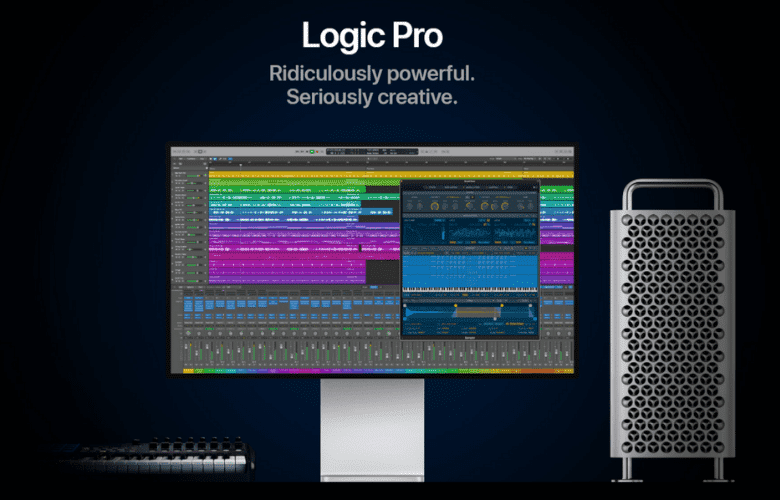 Logic Pro on Apple website