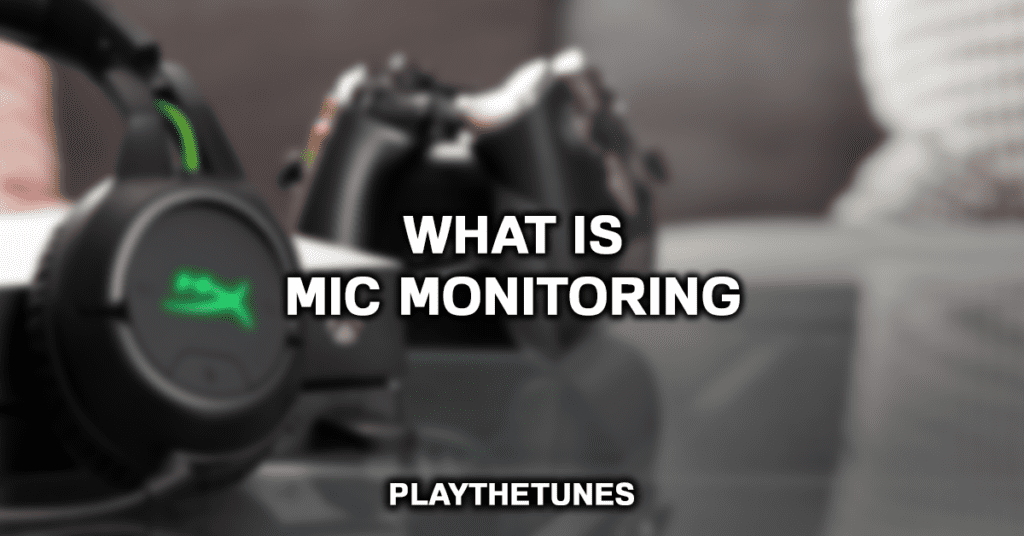 Ps5 best sale mic monitoring