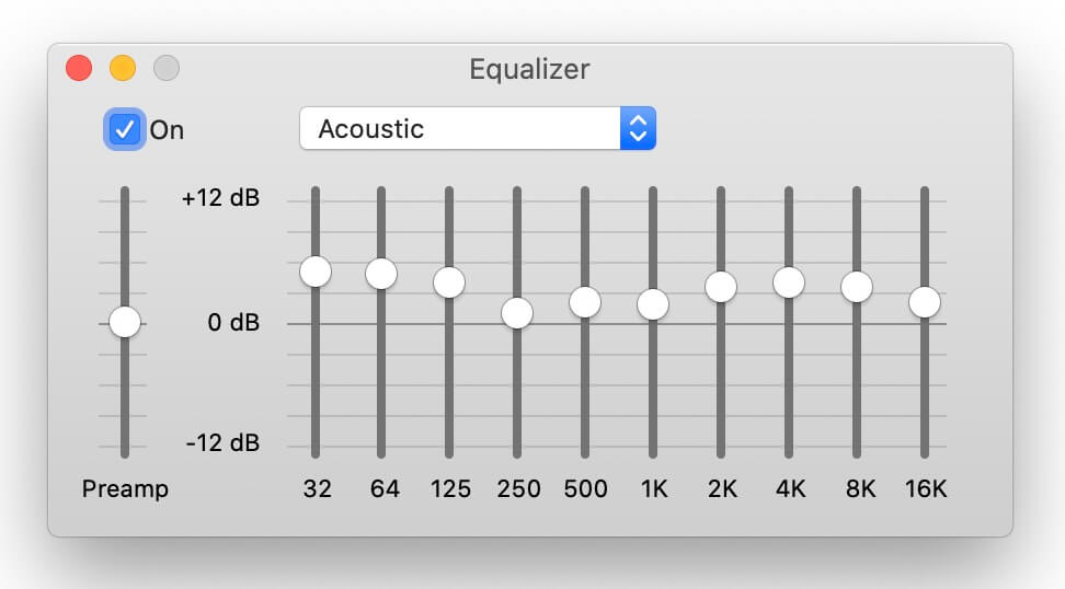 Best Equalizer Settings For Acoustic