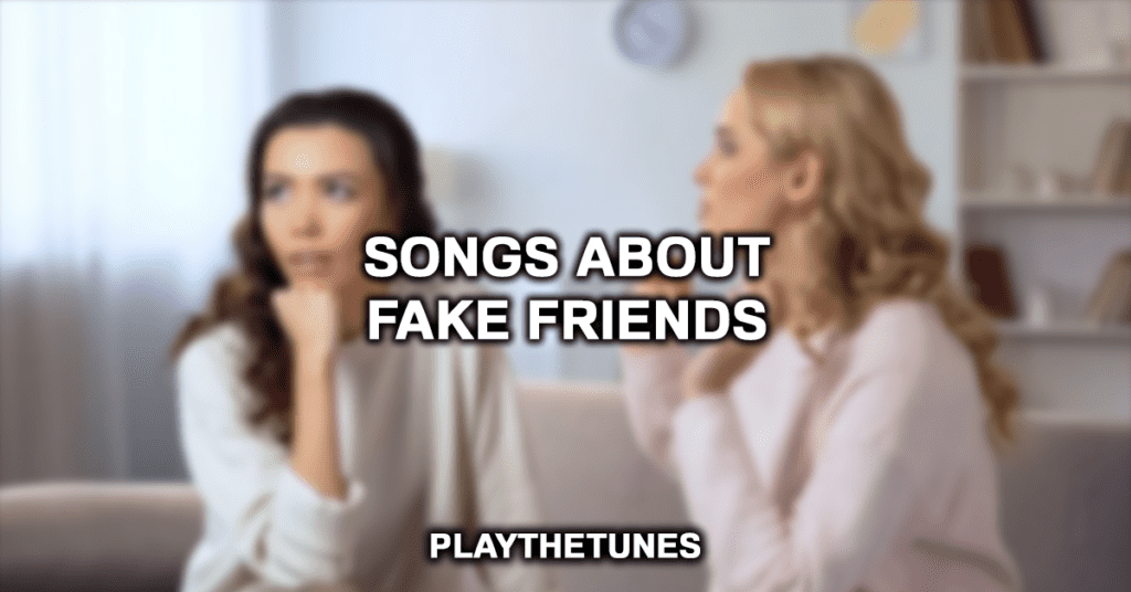 Songs About Fake Friends