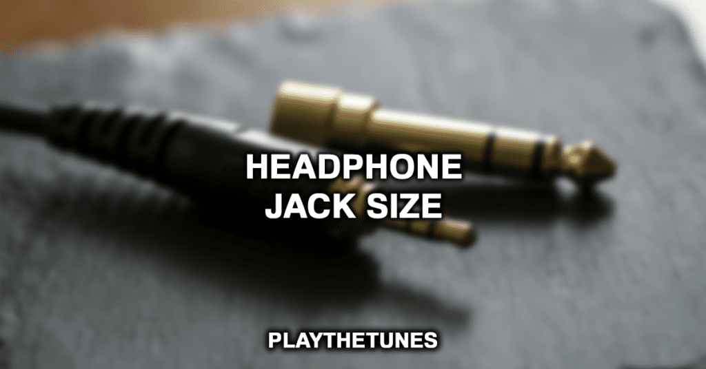 Headphone Jack Size