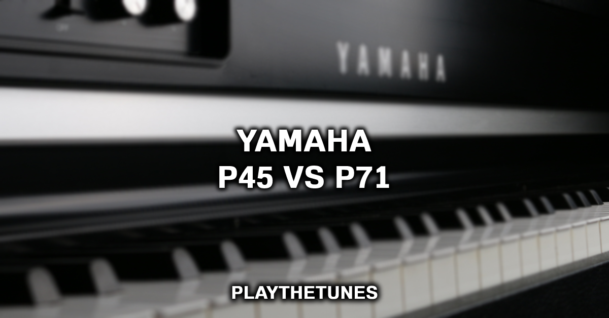 difference between yamaha p71 and p45