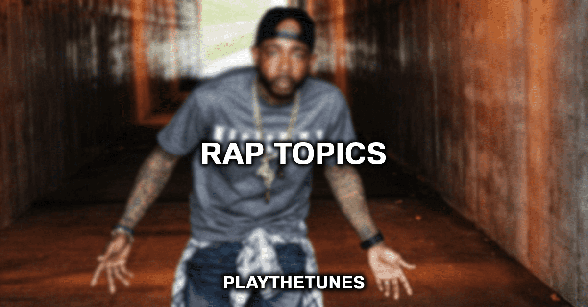 8 Things To Rap About Smart Rap Song Ideas