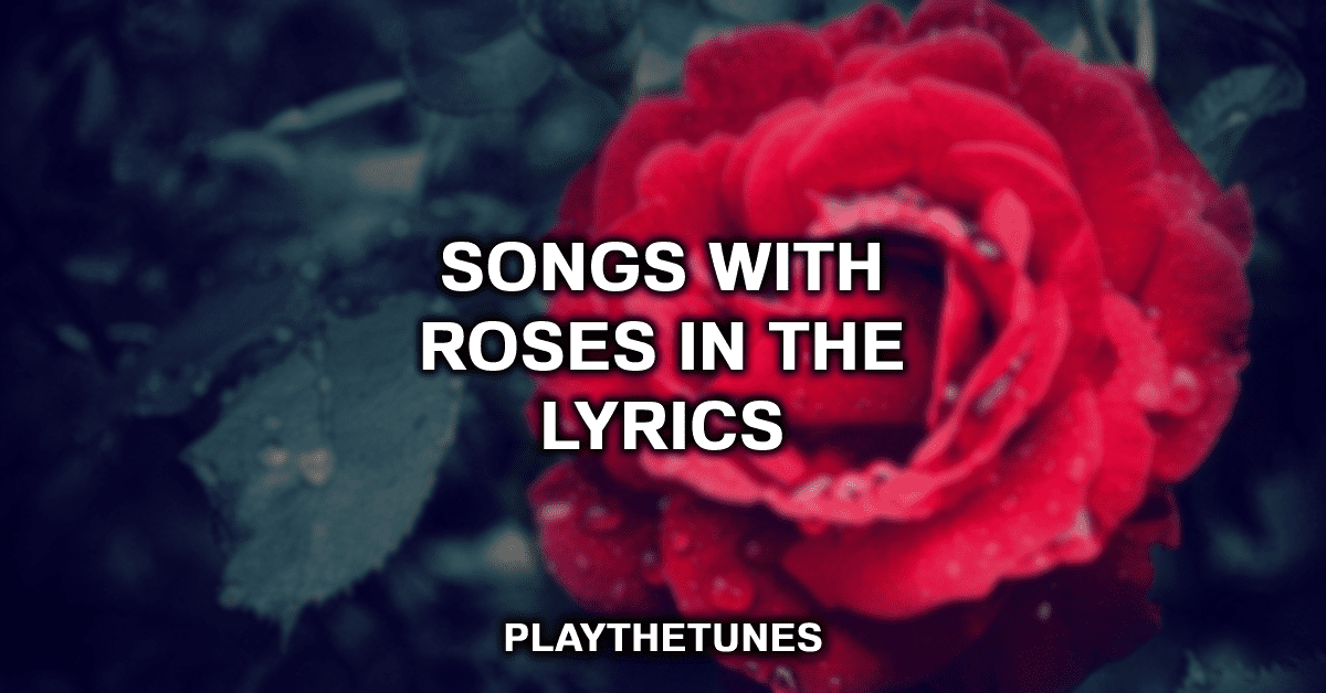 Songs With Roses In The Lyrics