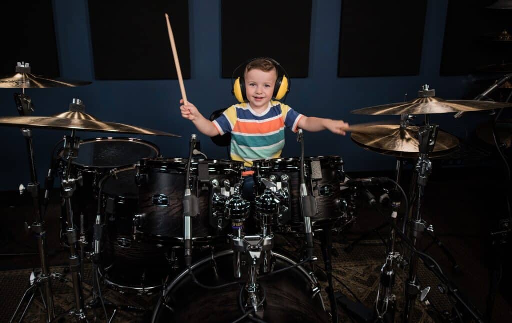 There are many things to consider when buying a drum set for your kid.