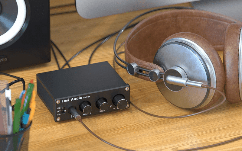 DAC with a built-in amp