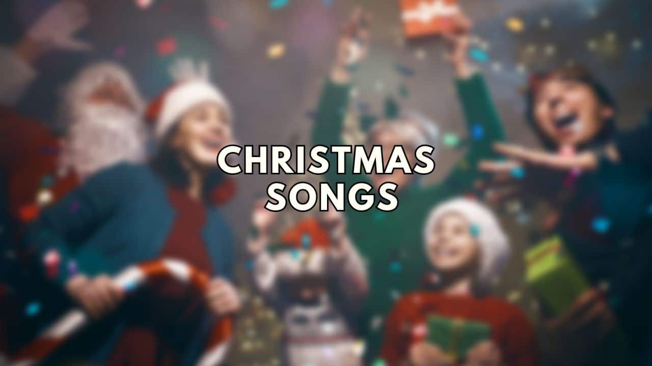 Christmas songs (YouTube videos) featured image from Play the Tunes.