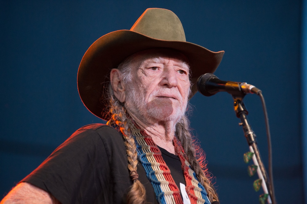 Lincoln Ca June 17: Willie Nelson Performs At Thunder